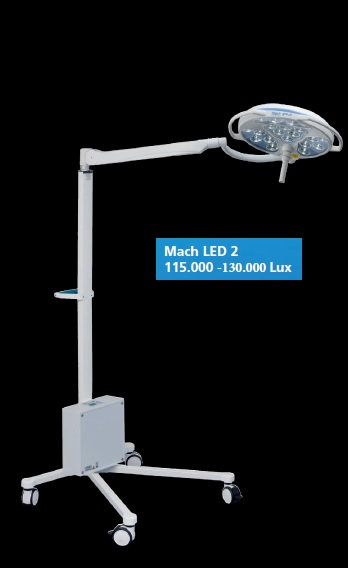  Mach LED2, Mobile, 140.000 Lux (Opsiyonel 160.000 Lux)